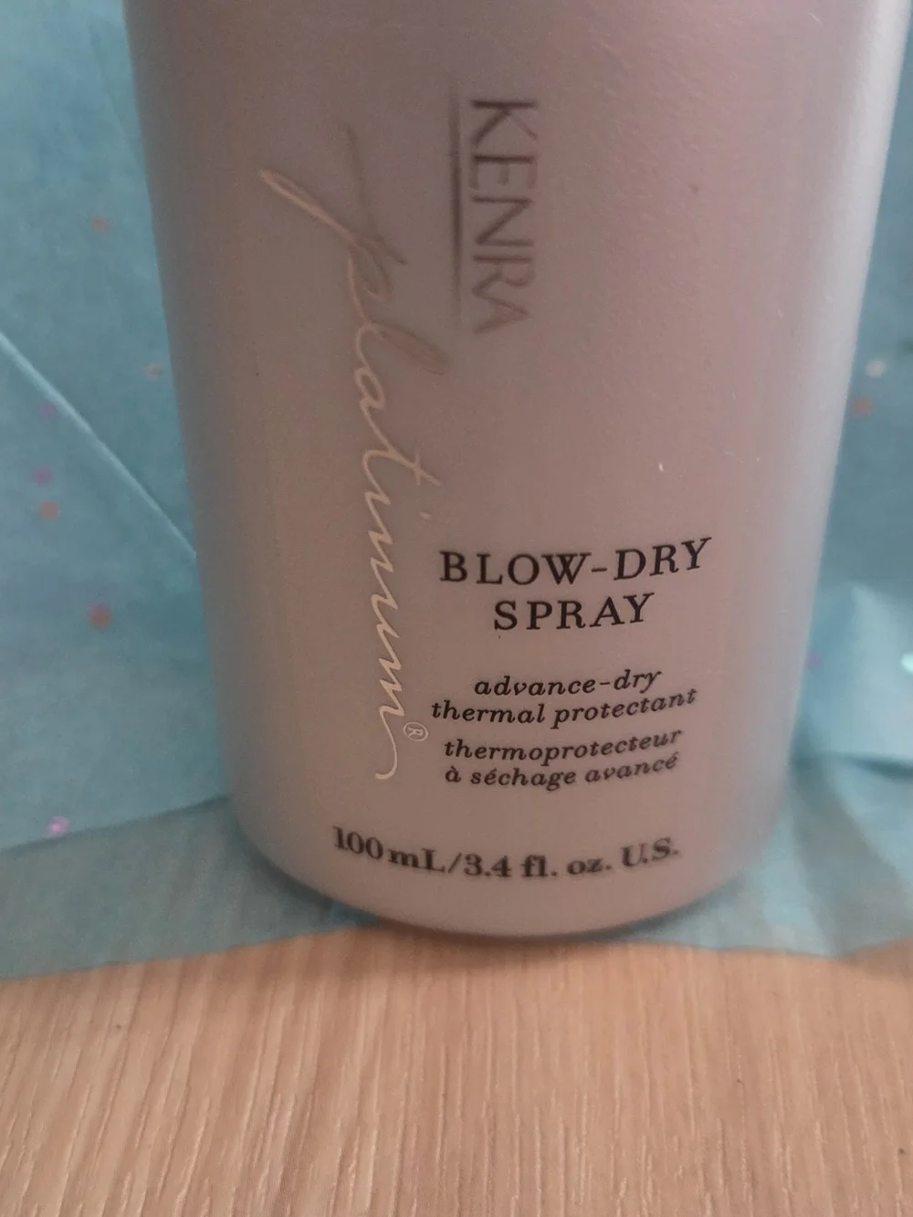 Kenra Platinum Blow-Dry Spray 3.4 oz Thermal Protectant Hair Styling Spray